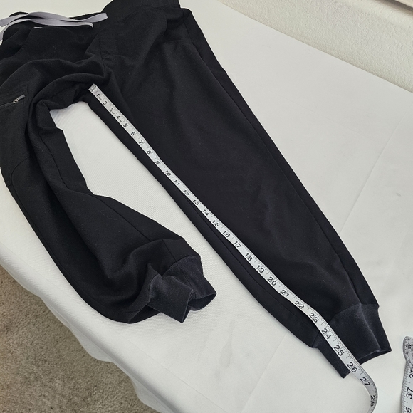 FIGS Black Jogger Pants with Drawstring - Picture 9 of 11